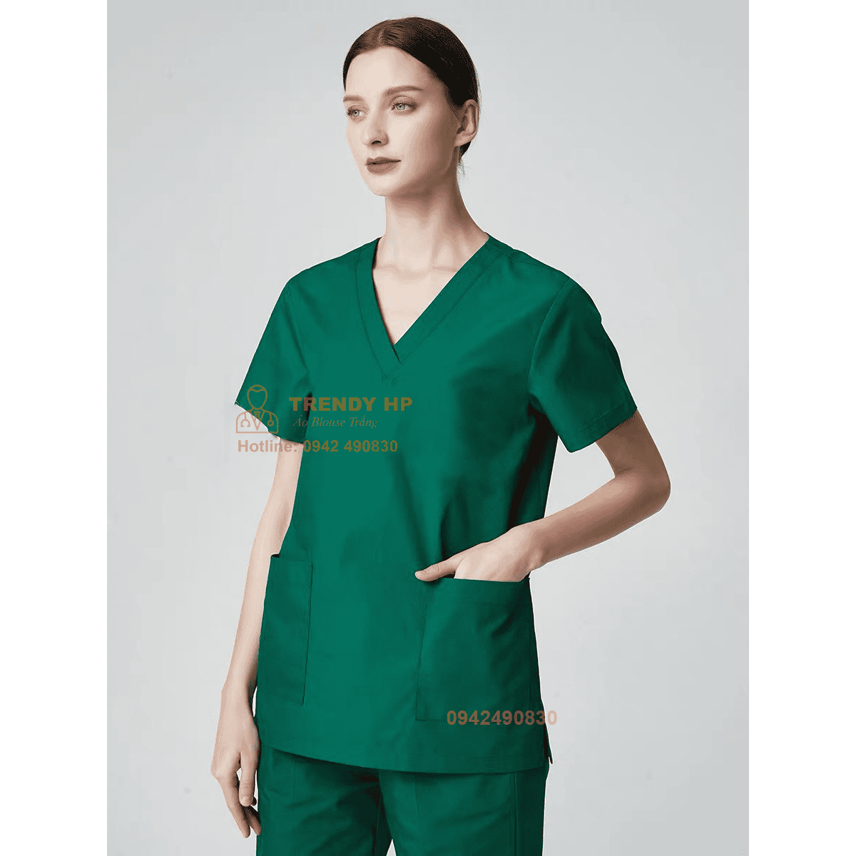 Áo Blouse Trắng Trendy HP