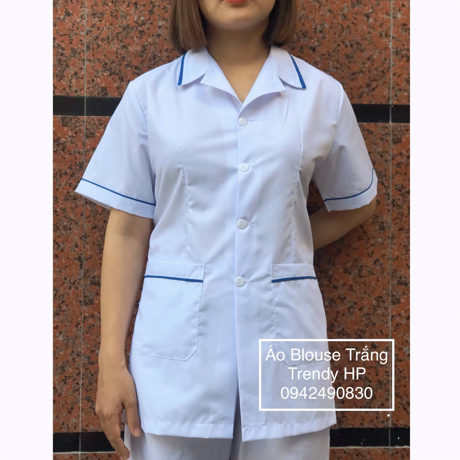 Áo Blouse Trắng Trendy HP